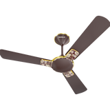 Havells Enticer Art Nature series Espresso Brown Ceiling Fan Front View