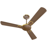 Havells Enticer Art Nature series Pearl Brown Ceiling Fan Front View