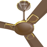 Havells Enticer Art Nature series Pearl Brown Ceiling Fan Close Up View