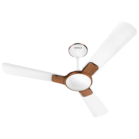 Havells Enticer Rosewood Ceiling Fan Full Front View