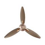 Usha Bloom Daffodil Golden and Brown Ceiling Fan Front View