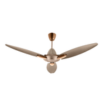 Usha Bloom Daffodil Golden and Brown Ceiling Fan Full View