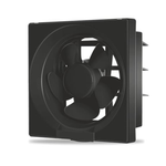 Standard 150MM Exhaust Fan Black Front angled