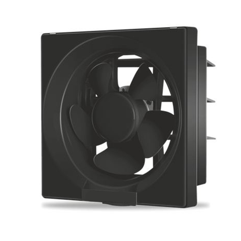 Standard 200MM Exhaust Fan Black Front angled