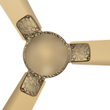 Havells Enticer Art Hues Ceiling Fan Gold Front Close Up  View