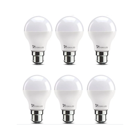 Syska 12W LED Bulb (Pack Of 6)